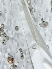 YSL 25S EMBELLISHED SHIRT STYLE 158