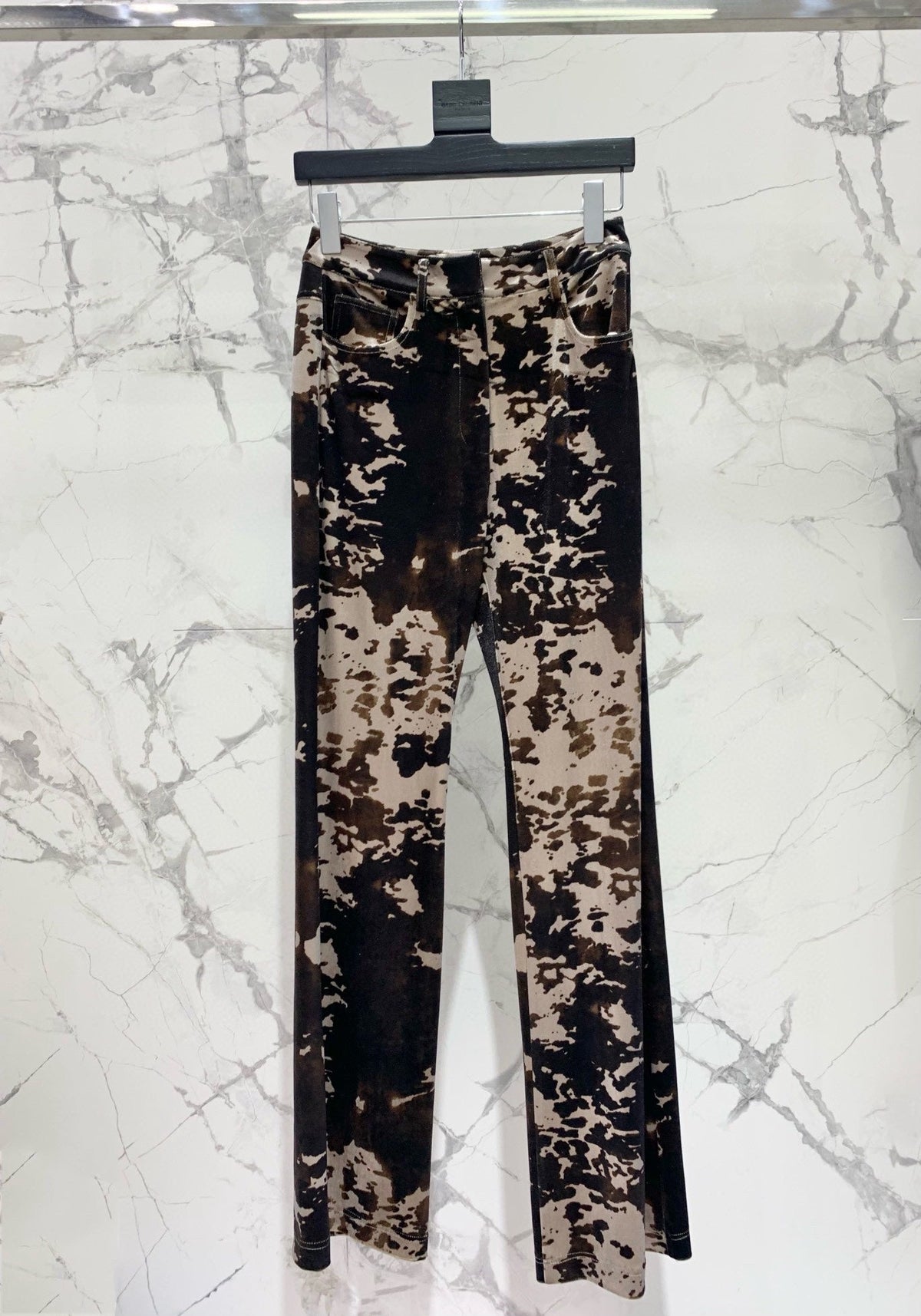 DIOR 25S CORDUROY CAMOUFLAGE PANTS STYLE 006