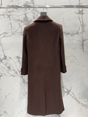 YSL 25S LONG CASHMERE COAT STYLE 30