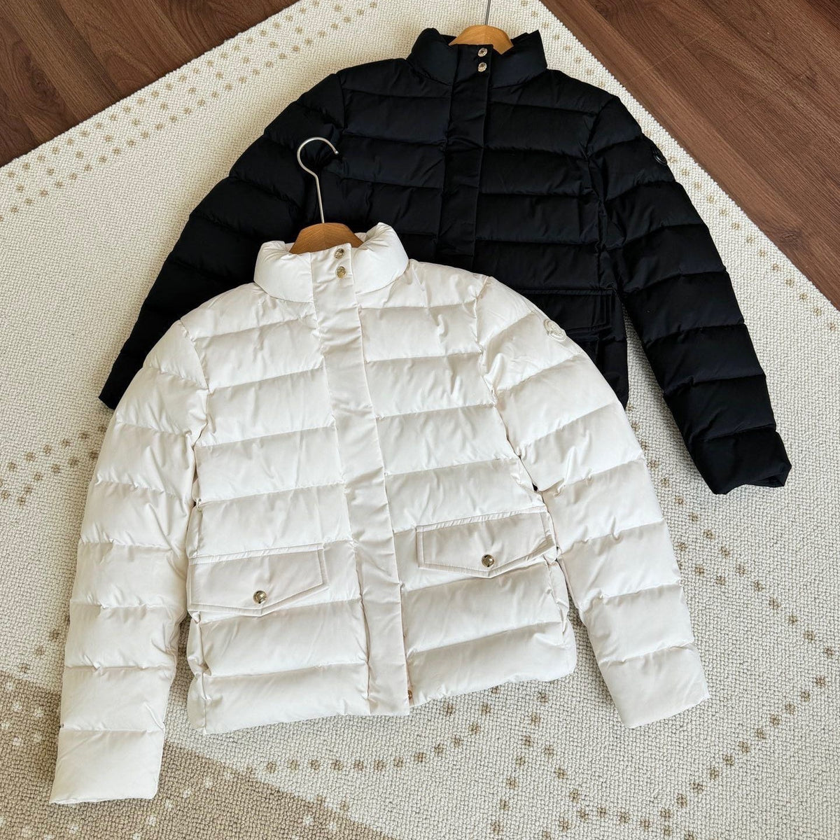 MONCLER 25S LIGHTWEIGHT STAND-COLLAR DOWN JACKET 221