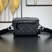 SOUL TRUNK 19 IN BLACK MONOGRAM ECLIPSE CANVAS