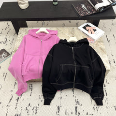 DIOR 25S HOODED FLEECE JACKET STYLE 118