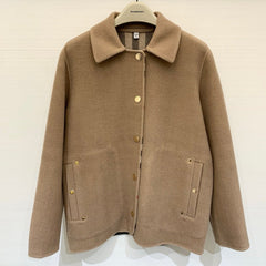 BURBERRY 25S REVERSIBLE KNITTED JACKET 093