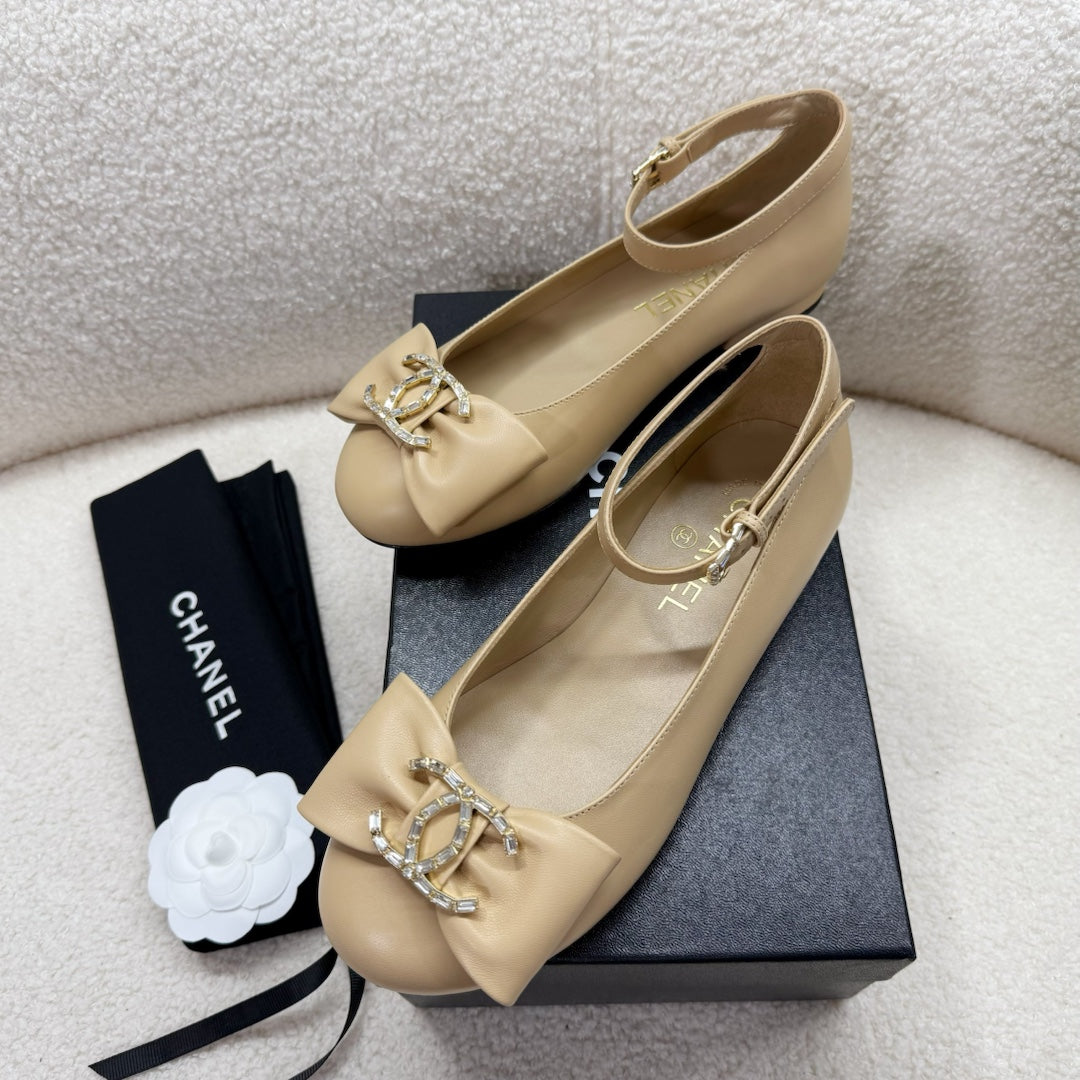 MARY JANE SHOES IN TORTILLA BROWN LAMBSKIN