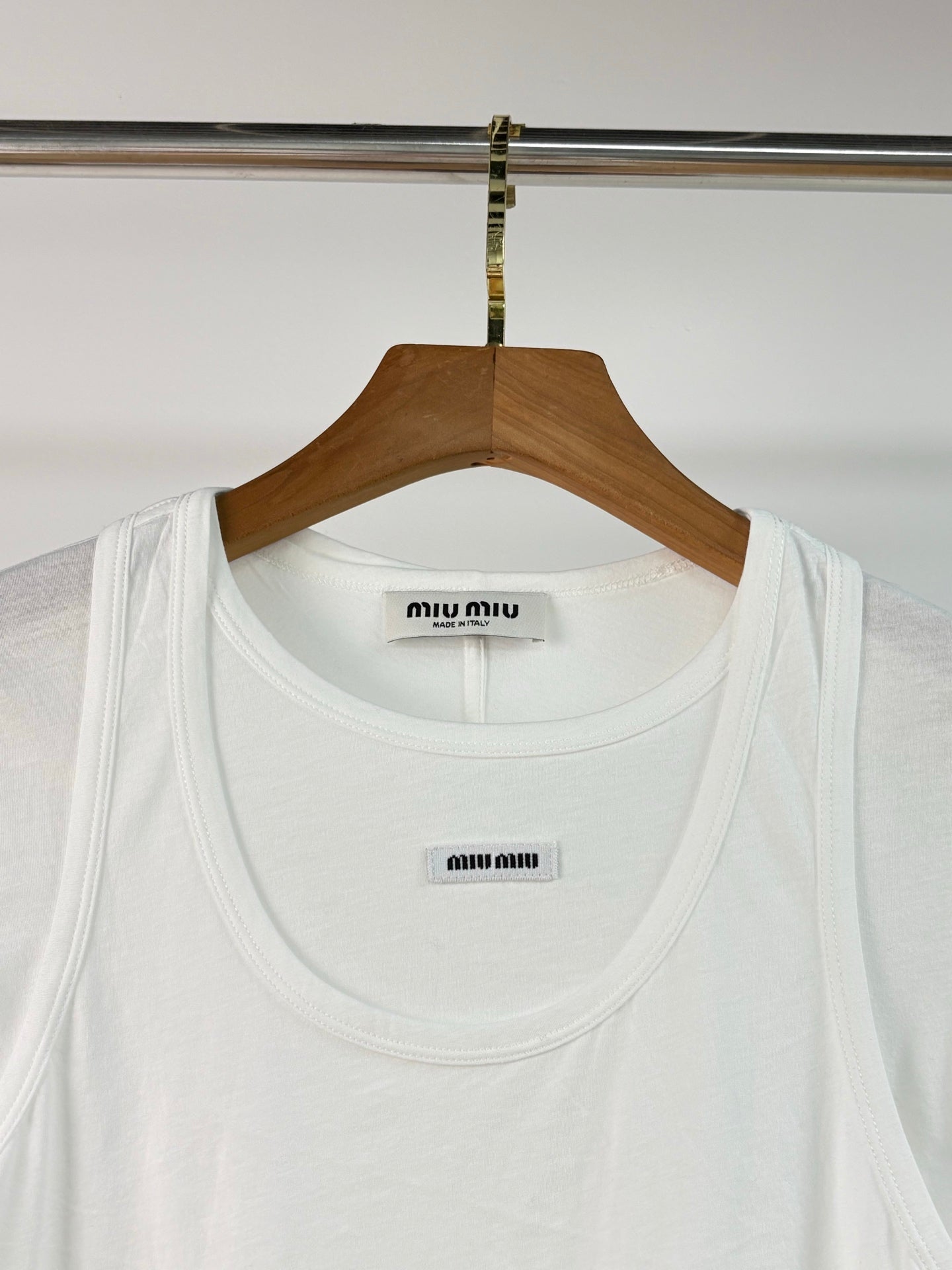 MIUMIU TWO-PIECE T-SHIRT SET STYLE 170