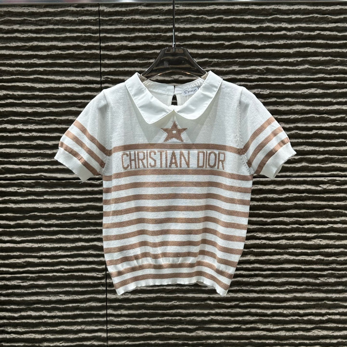 DIOR 25S SHORT-SLEEVE SWEATER STYLE 062