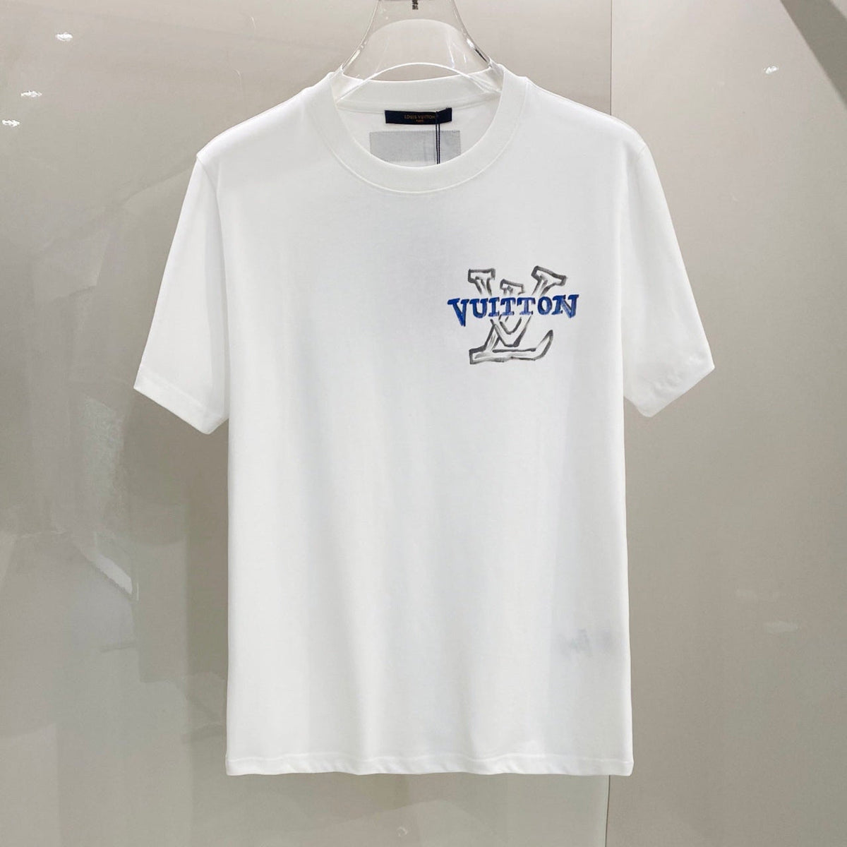 LV T-SHIRT WHITE COTTON 238849