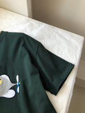 Loewe Submarine T-shirt Green Cotton