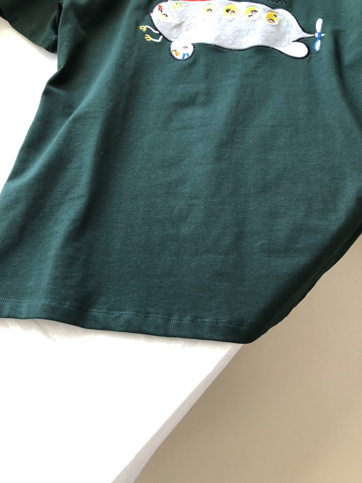 Loewe Submarine T-shirt Green Cotton