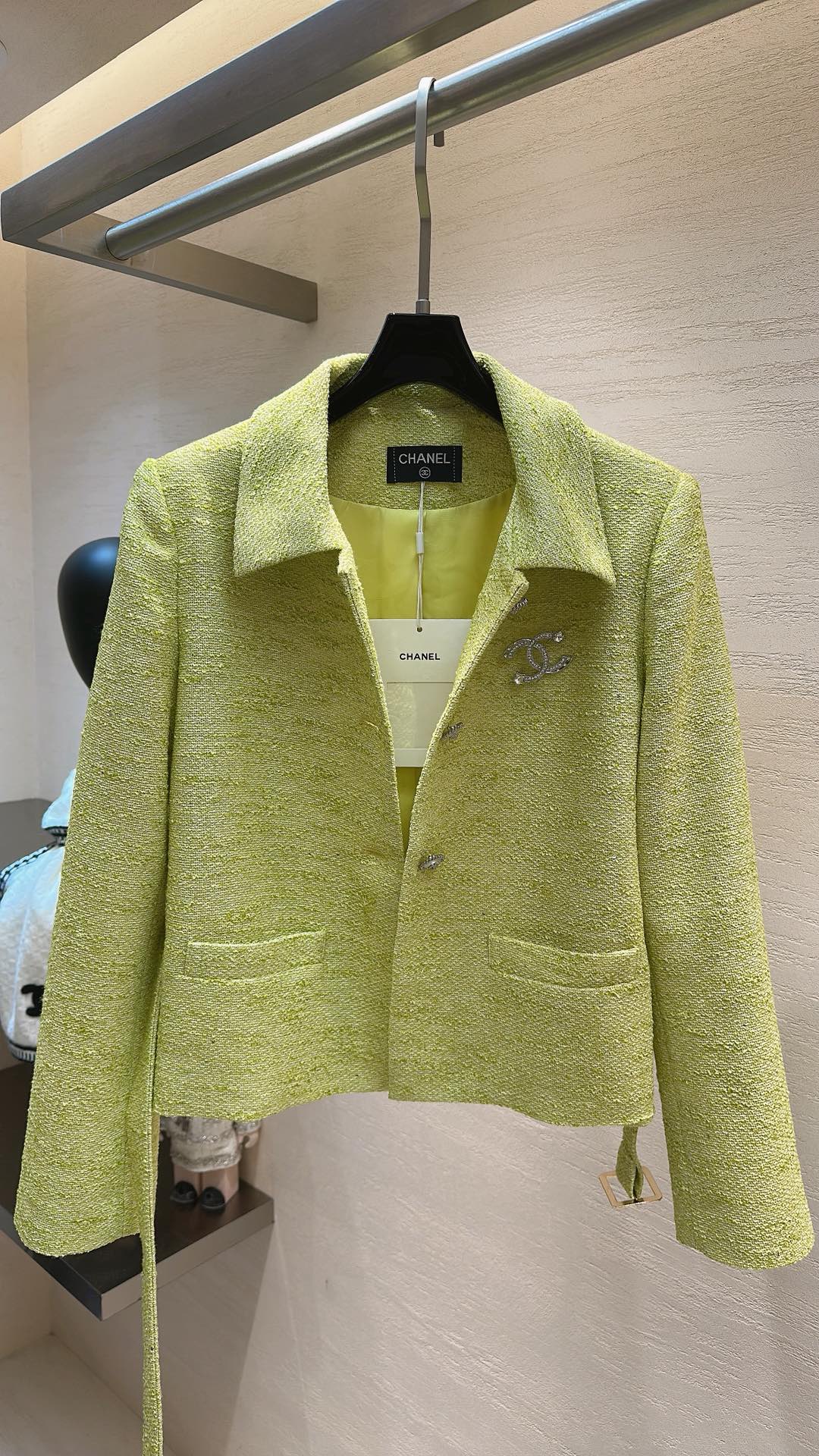 CHANEL 26S TWEED JACKET 875