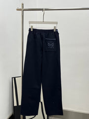 LOEWE STRAIGHT-LEG DRAWSTRING PANTS STYLE 304