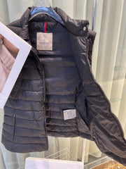 MONCLER 25S DOWN VEST IN BLACK 008
