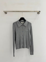 MIUMIU KNIT POLO SHIRT STYLE 61