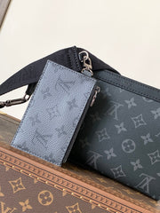 LV 25S GASTON WEARABLE WALLET 22 IN MONOGRAM ECLIPSE REVERSE CANVAS