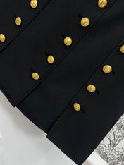 LV 25S HIGH WAIST A-LINE SHORT DRESS 263093