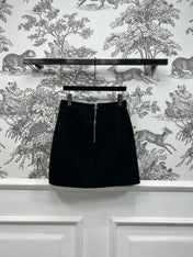 LV 25S HIGH WAIST A-LINE SHORT DRESS 263093