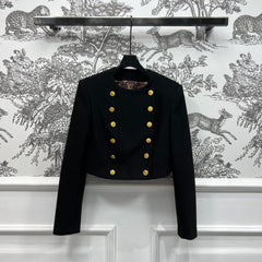 LV 25S ROUND NECK JACKET 263095