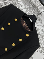 LV 25S ROUND NECK JACKET 263095