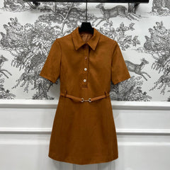 GUCCI 25S SHORT SLEEVE DRESS 262961