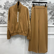 LV 25S ZIPPER JACKET WITH STANDING COLLAR 263107