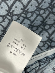 JACKET DENIM JACQUARD DUSTY BLUE 266724