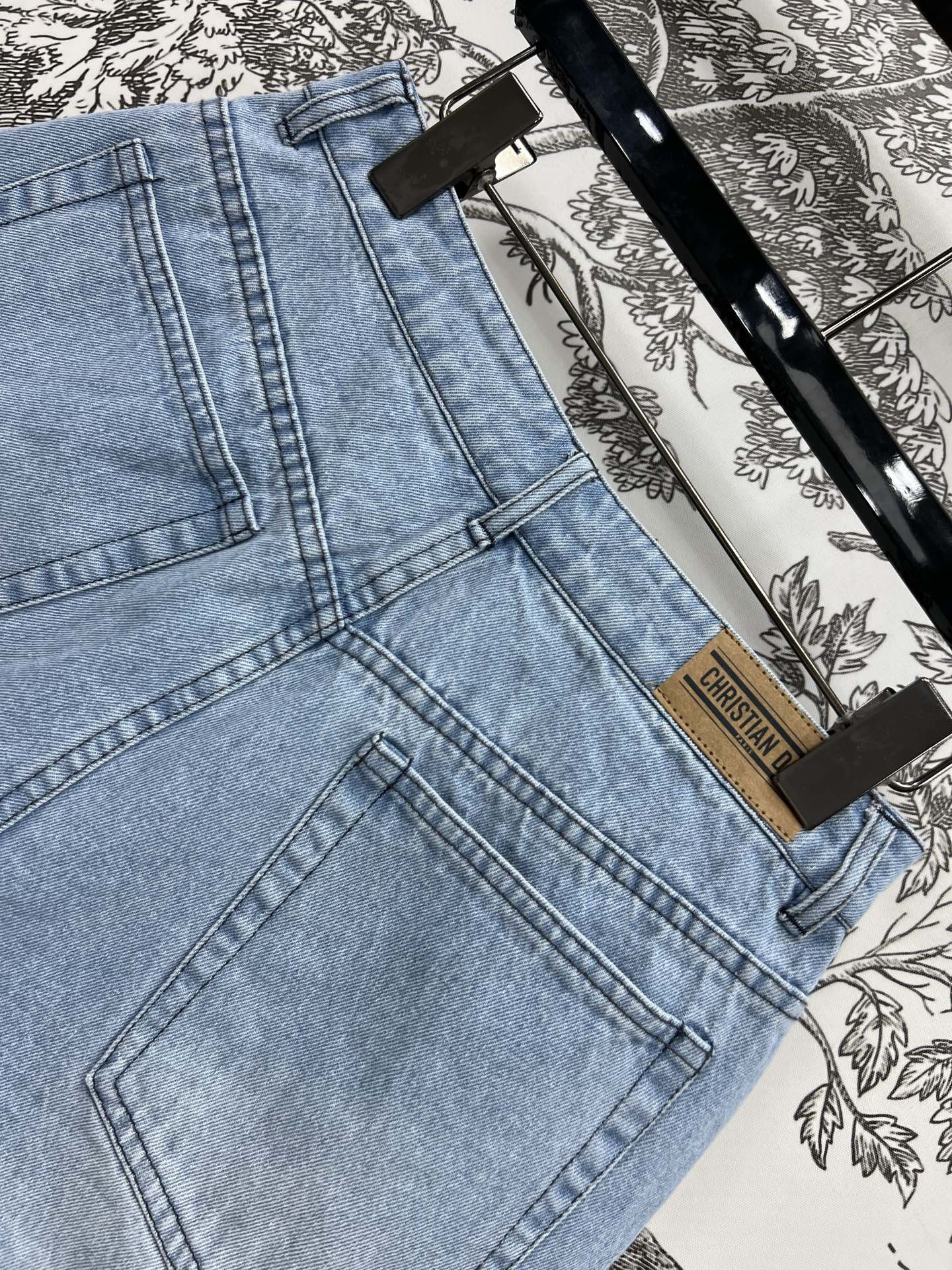 SHORT PANT DENIM JACQUARD SLATE BLUE 266726