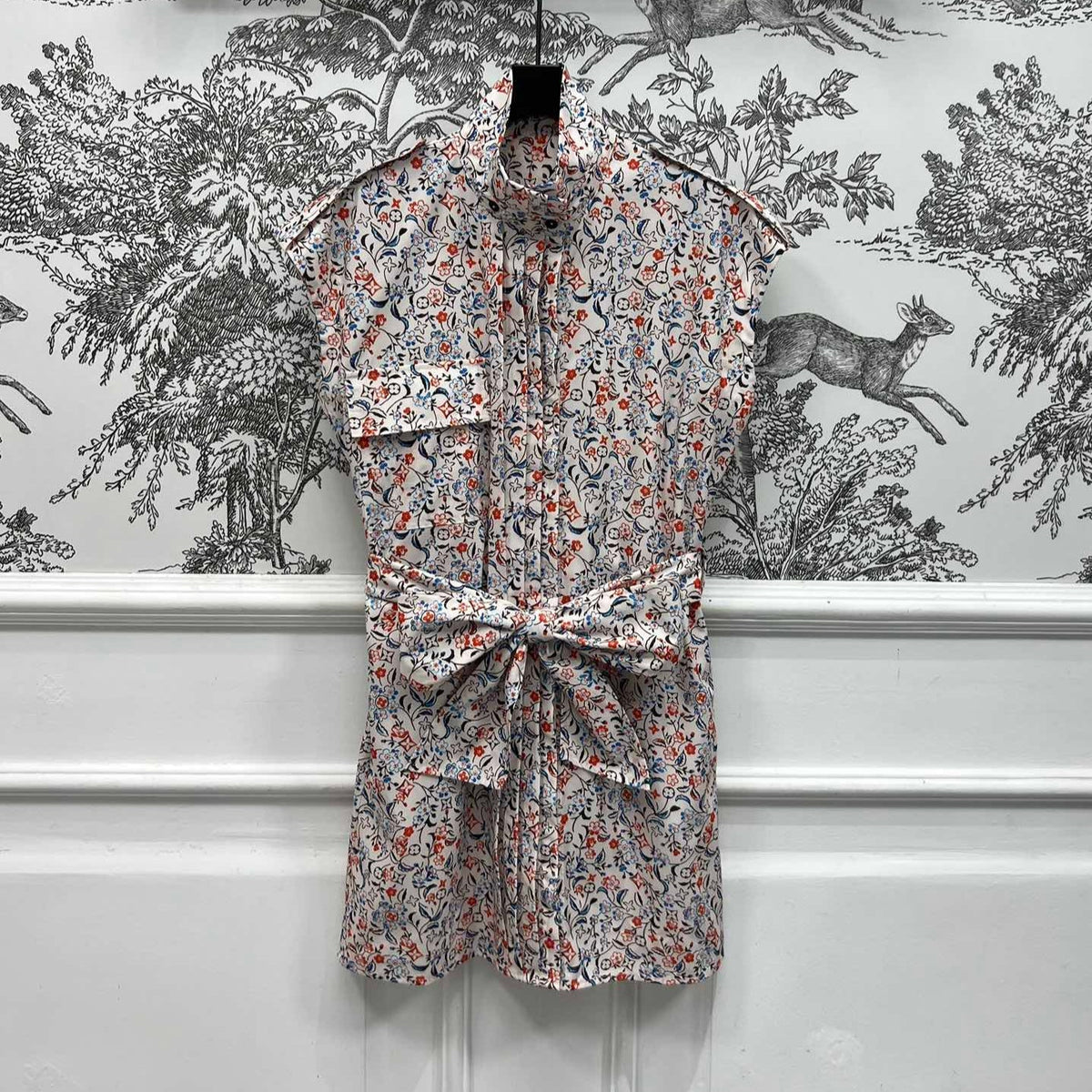 LV SLEEVELESS HIGH NECK DRESS 268691