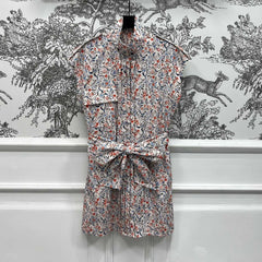 LV SLEEVELESS HIGH NECK DRESS 268691