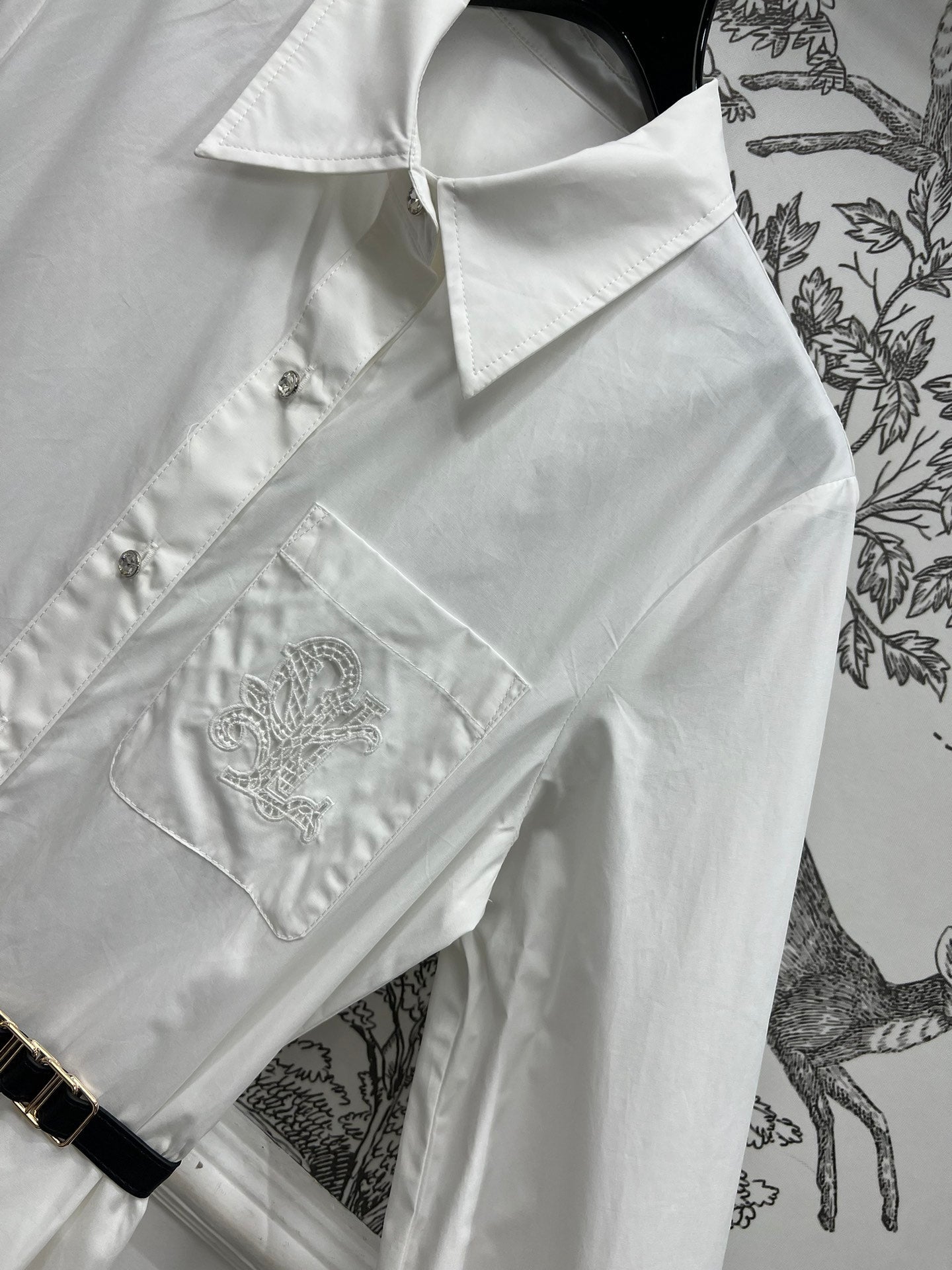 LV PLEATED SKIRT 268729