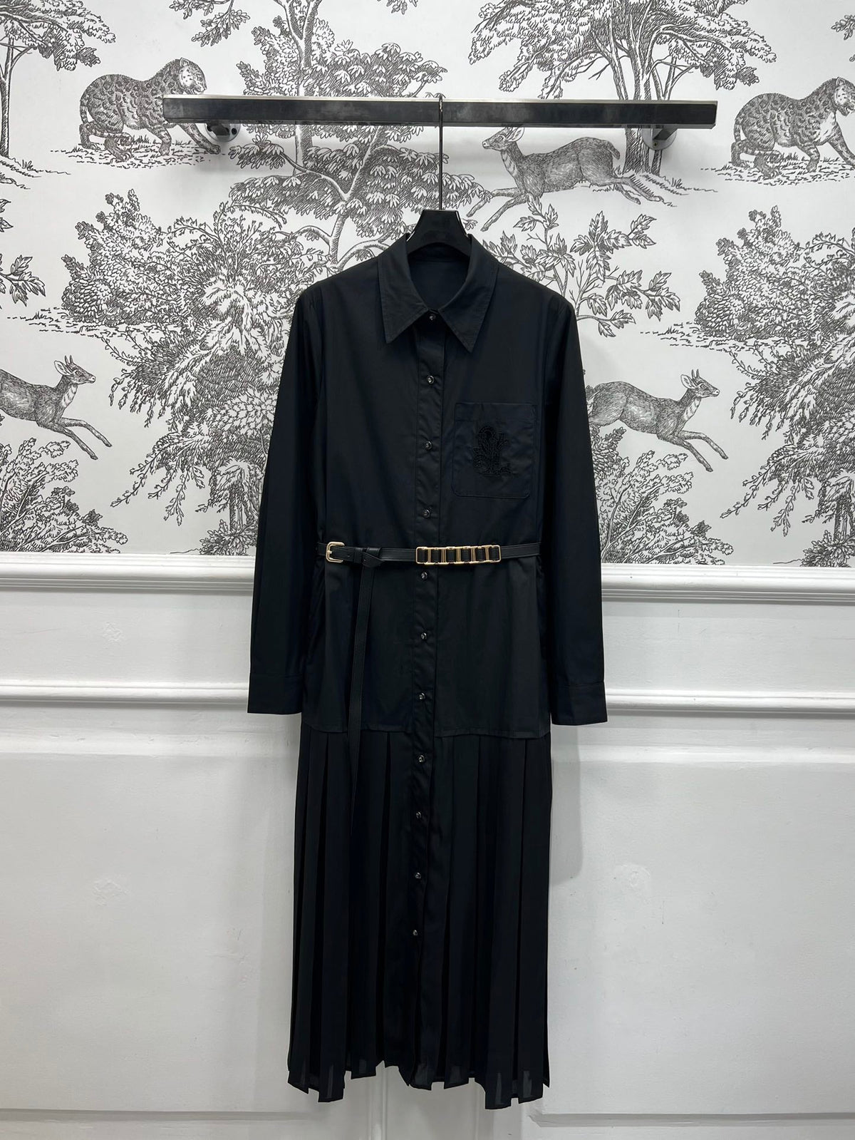 LV PLEATED SKIRT 268730