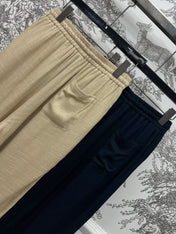 DIOR LINEN LACE PANTS 268742