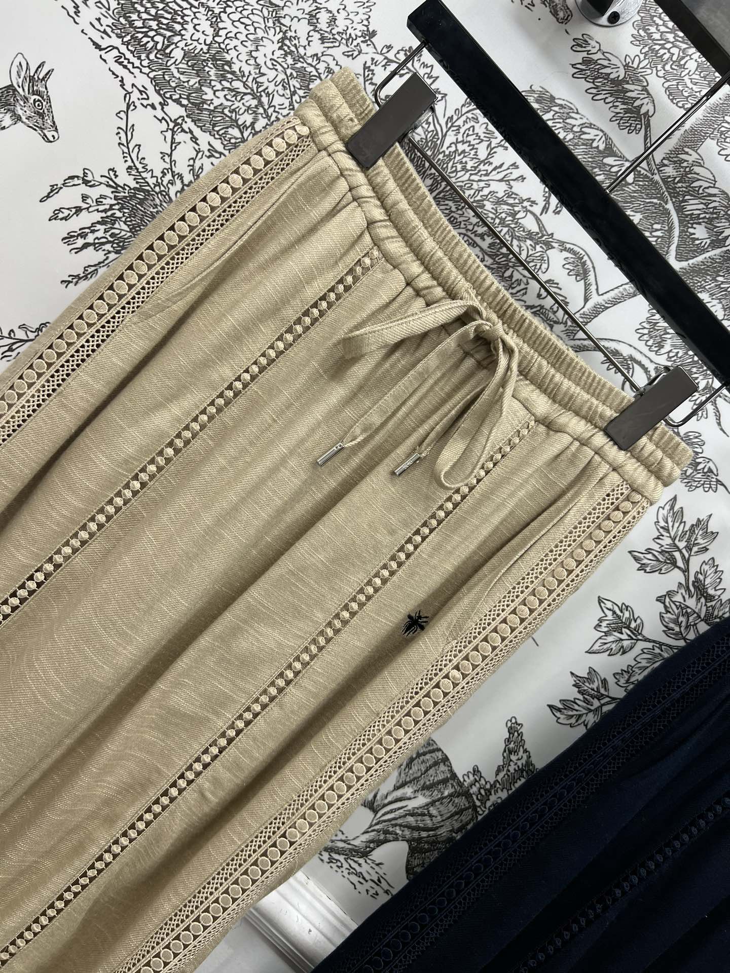 DIOR LINEN LACE PANTS 268742