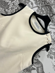 DIOR SLEEVELESS SHIFT DRESS 268749