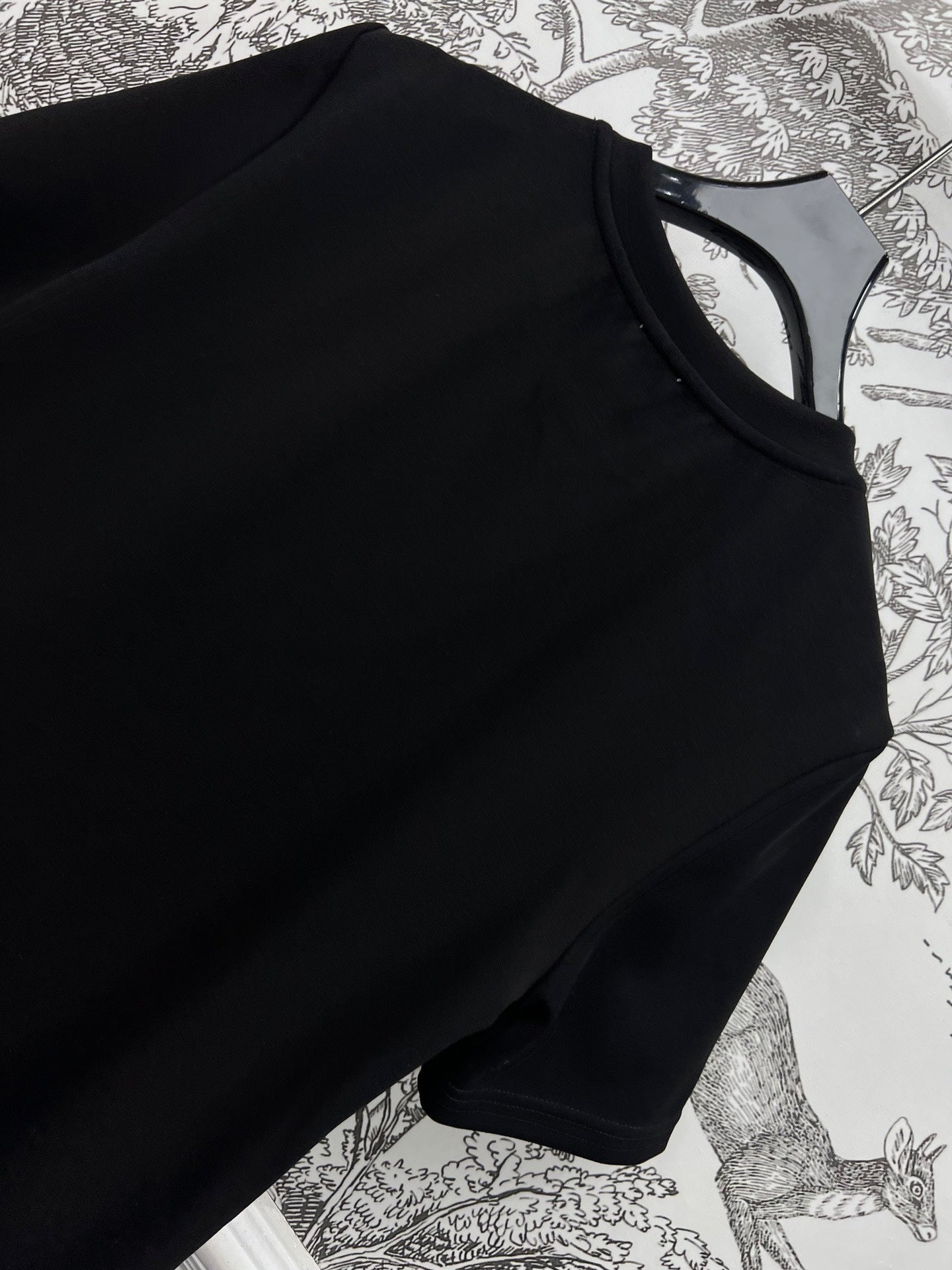 LOEWE SHORT SLEEVE CREW NECK ORGANZA DRESS 268755