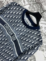 DIOR CREW NECK PRINTED T-SHIRT 268592