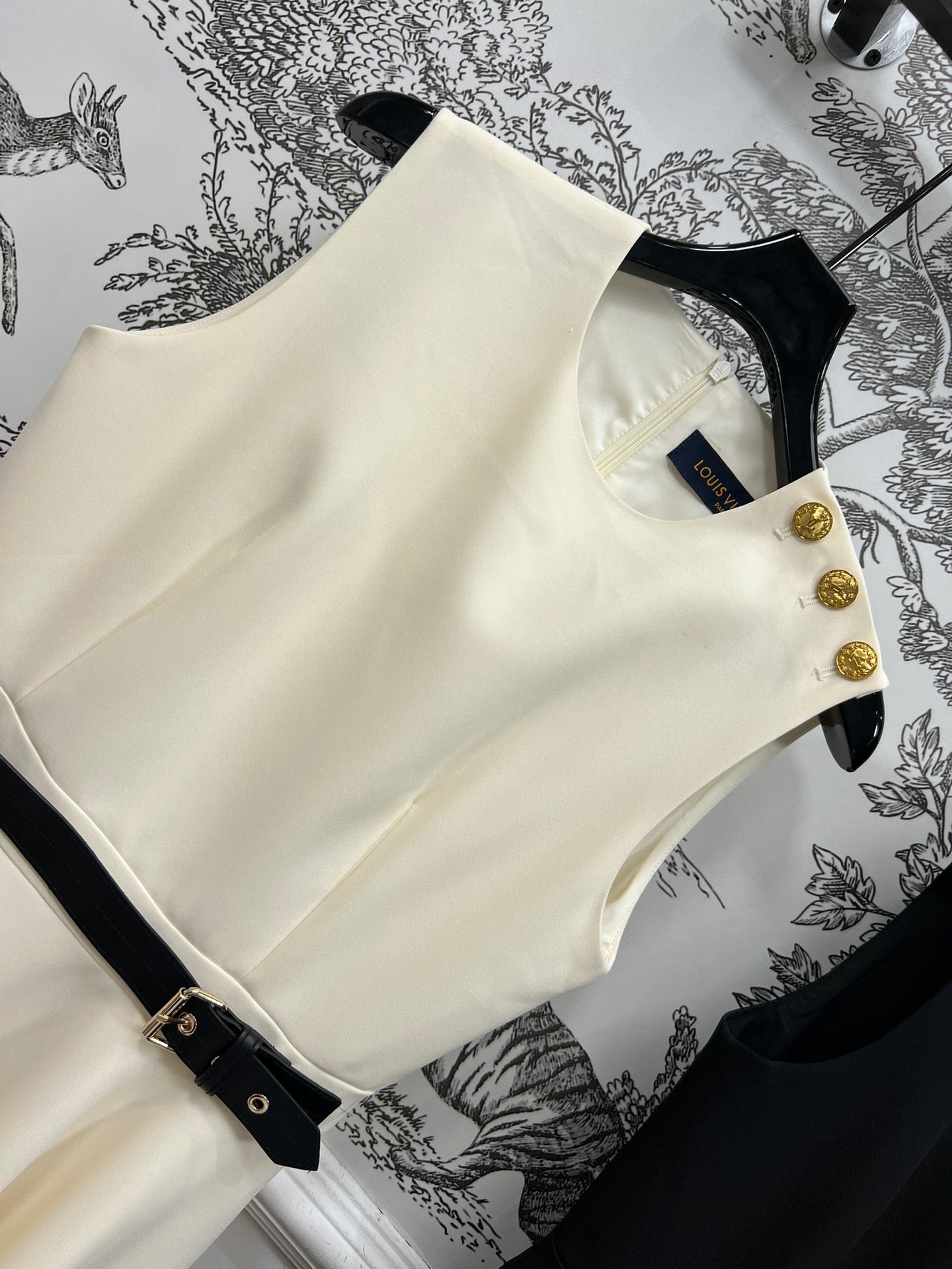 LV ASYMMETRICAL ELEGANT DRESS 268380