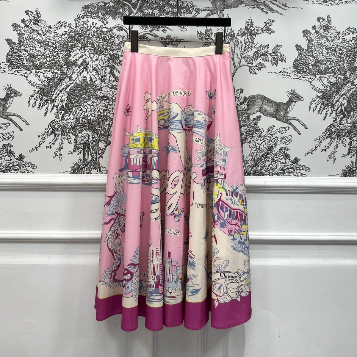 DIOR SUMMER PRINTED SHIFT DRESS 274560