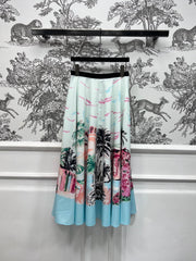 DIOR SUMMER PRINTED SHIFT DRESS 274559