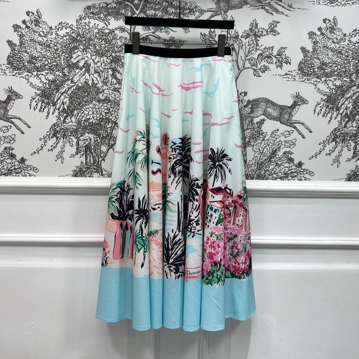 DIOR SUMMER PRINTED SHIFT DRESS 274559