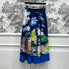 DIOR SUMMER PRINTED SHIFT DRESS 274561