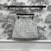 LV JACQUARD PATTERN DENIM SKIRT 274631