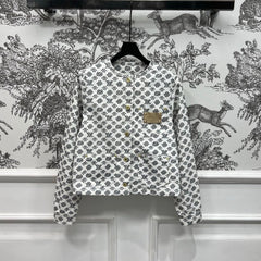 LV ROUND NECK FALL-WINTER JACKET 274633