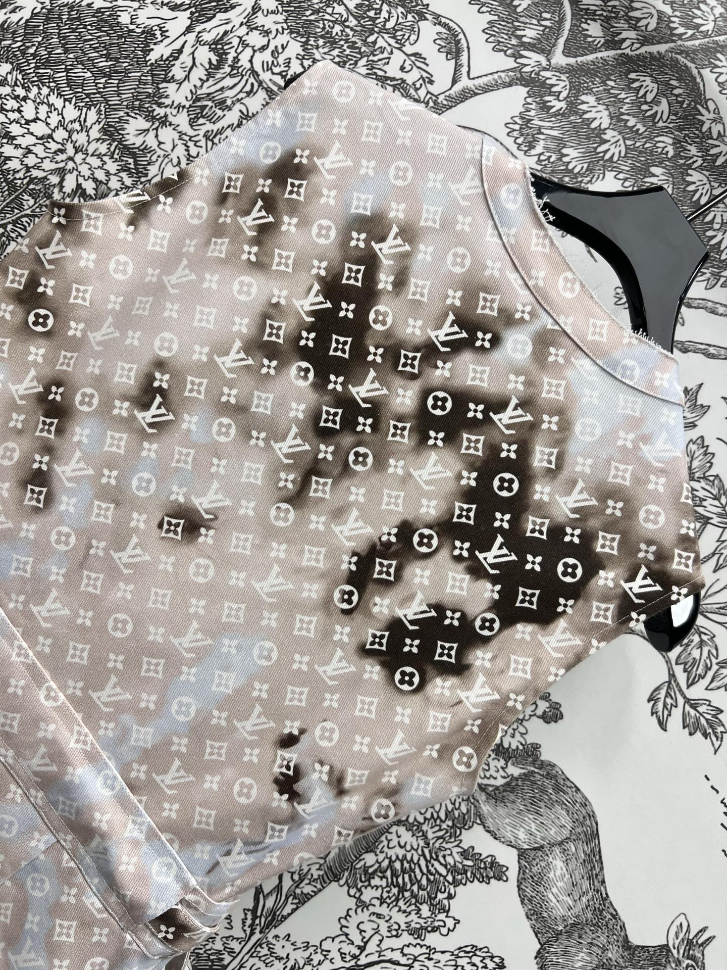 LV SLEEVELESS DENIM DRESS 274592