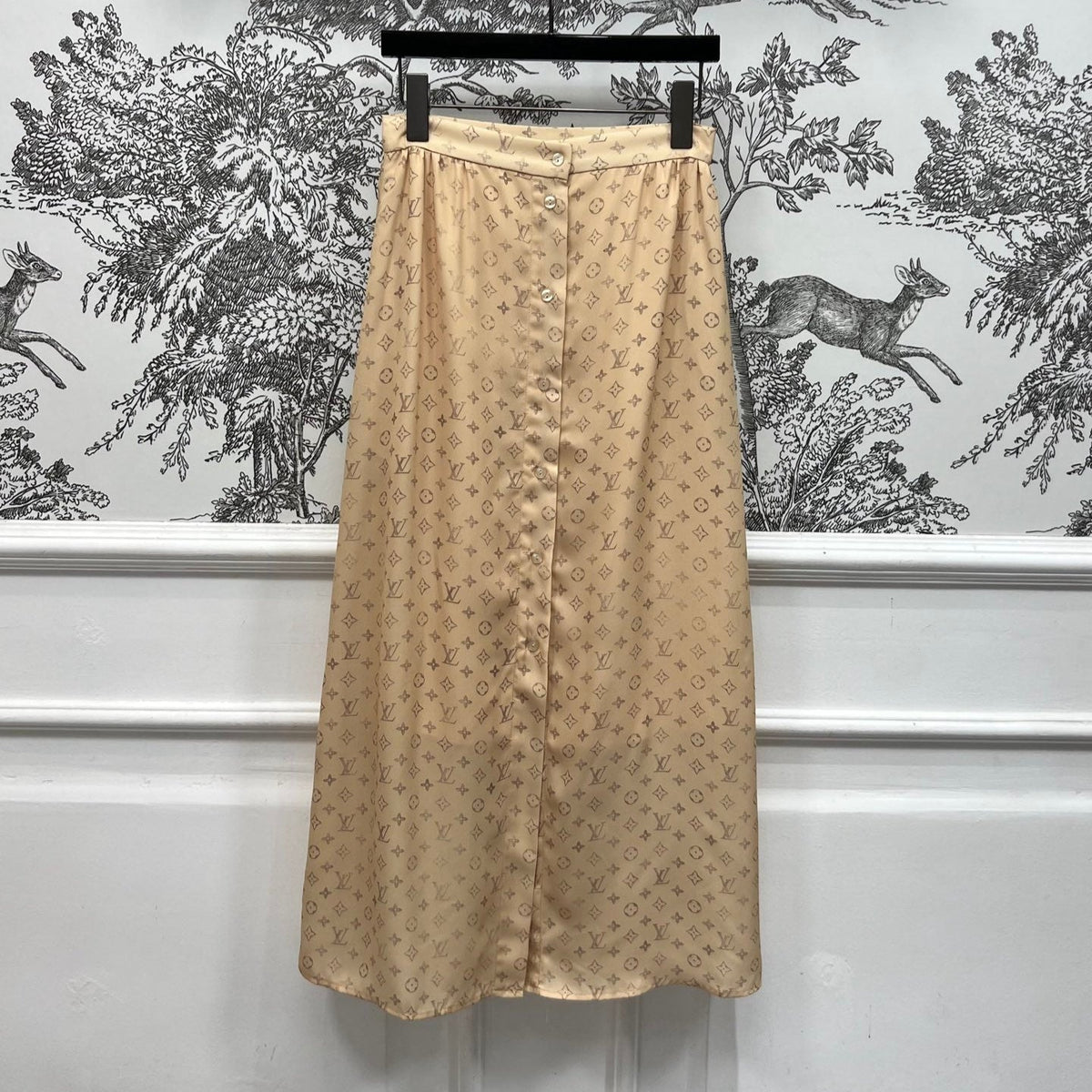 LV MONOGRAM BUTTON DOWN DRESS 274496