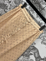 LV MONOGRAM BUTTON DOWN DRESS 274496