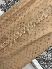 LV MONOGRAM BUTTON DOWN DRESS 274496