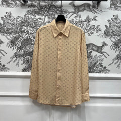 LV CLASSIC MONOGRAM-EMBELLISHED SHIRT 274498