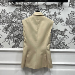 LV SLEEVELESS V-NECK VEST JACKET 274514