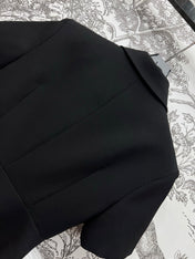 LV SHORT-SLEEVE BLAZER DRESS 274529