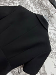 LV SHORT-SLEEVE BLAZER DRESS 274529
